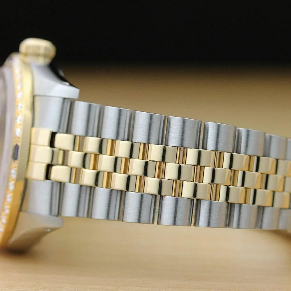 Rolex Men's Two Tone Diamond Watch! Mint!